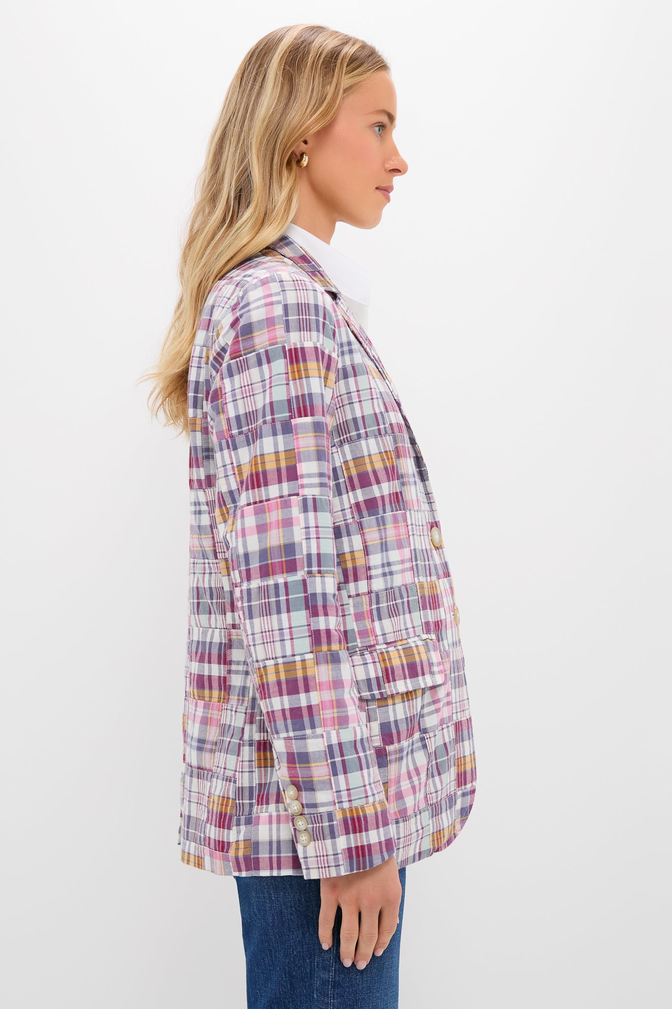 Faded Prep Patchwork Payton Blazer