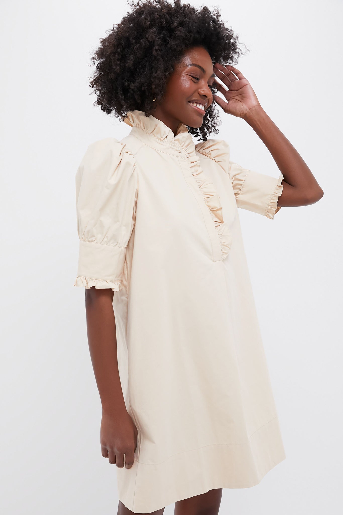 Tan Gracelyn Mini Dress