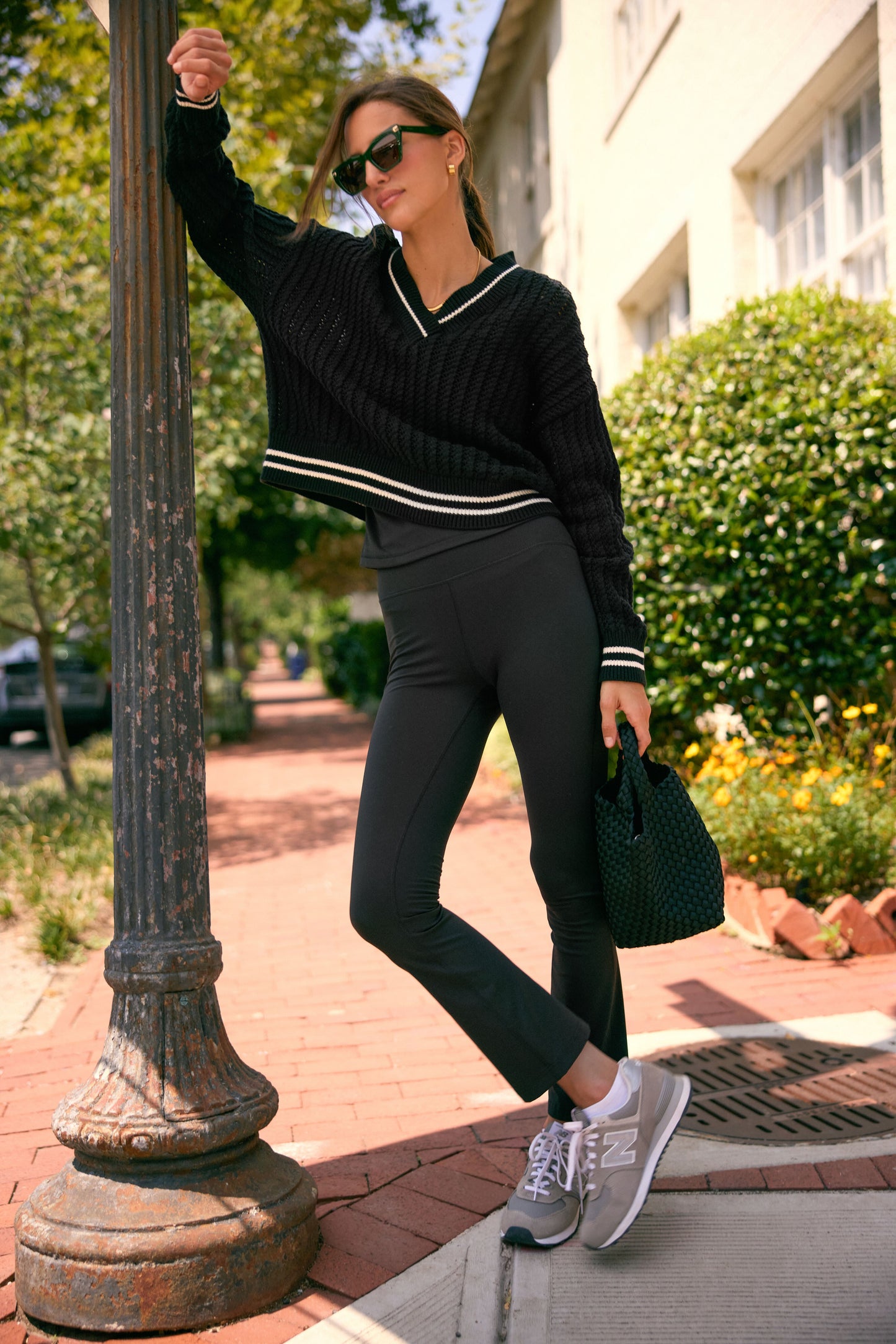 Black High Rise Compression Spandex Millie Yoga Pant