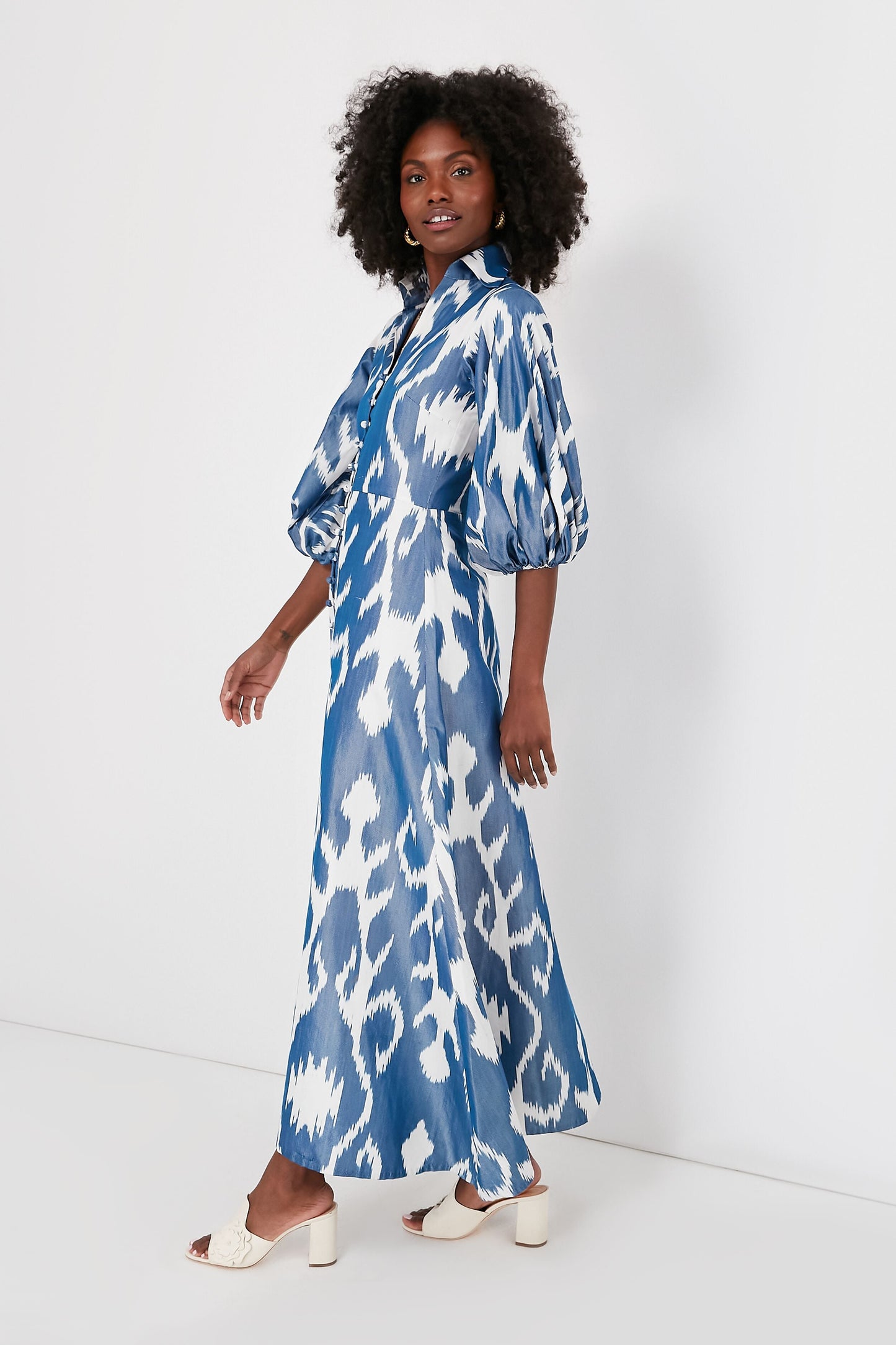 Blue Jodhpur Dress