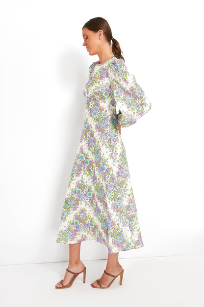 Petal Agnes Midi Dress