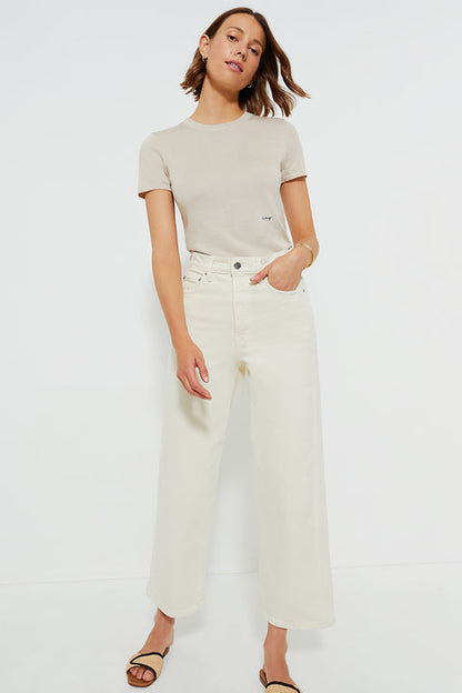 Sandstone Cashmere Silk Blend Katie Tee