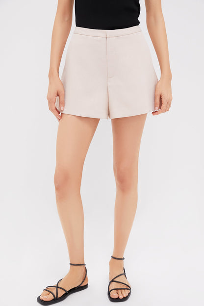 Beige Hallie Shorts