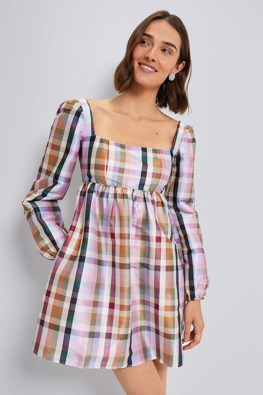 Madras Heidi Mini Dress