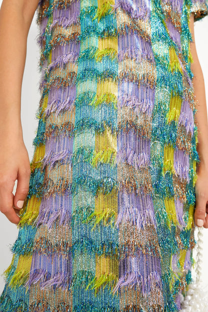 Jacquard Pharaoh Swing Dress