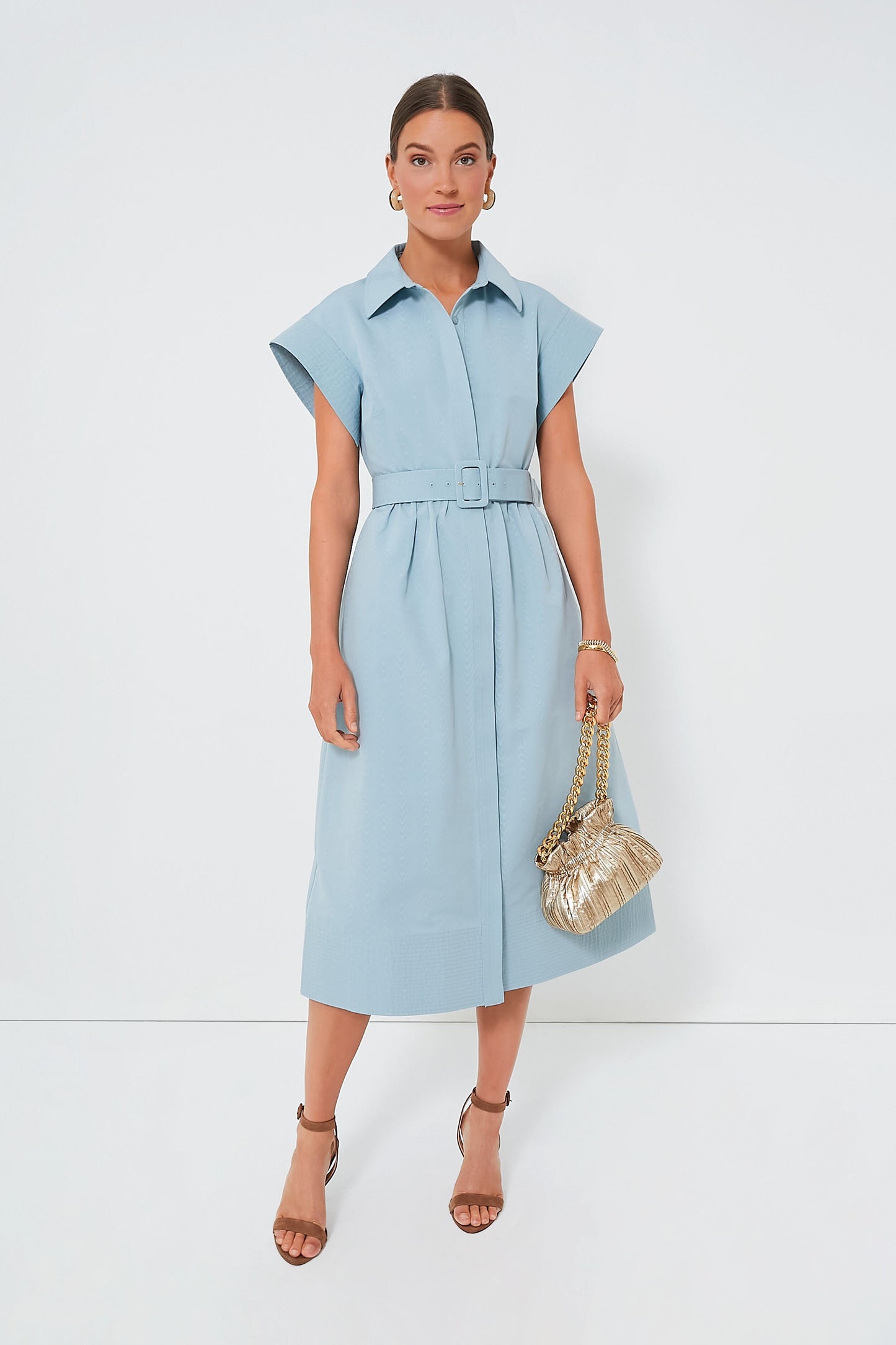 Slate Blue Chloe Dress