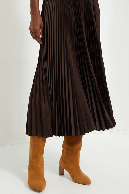 Squire Brown Short Sleeve Day Dress