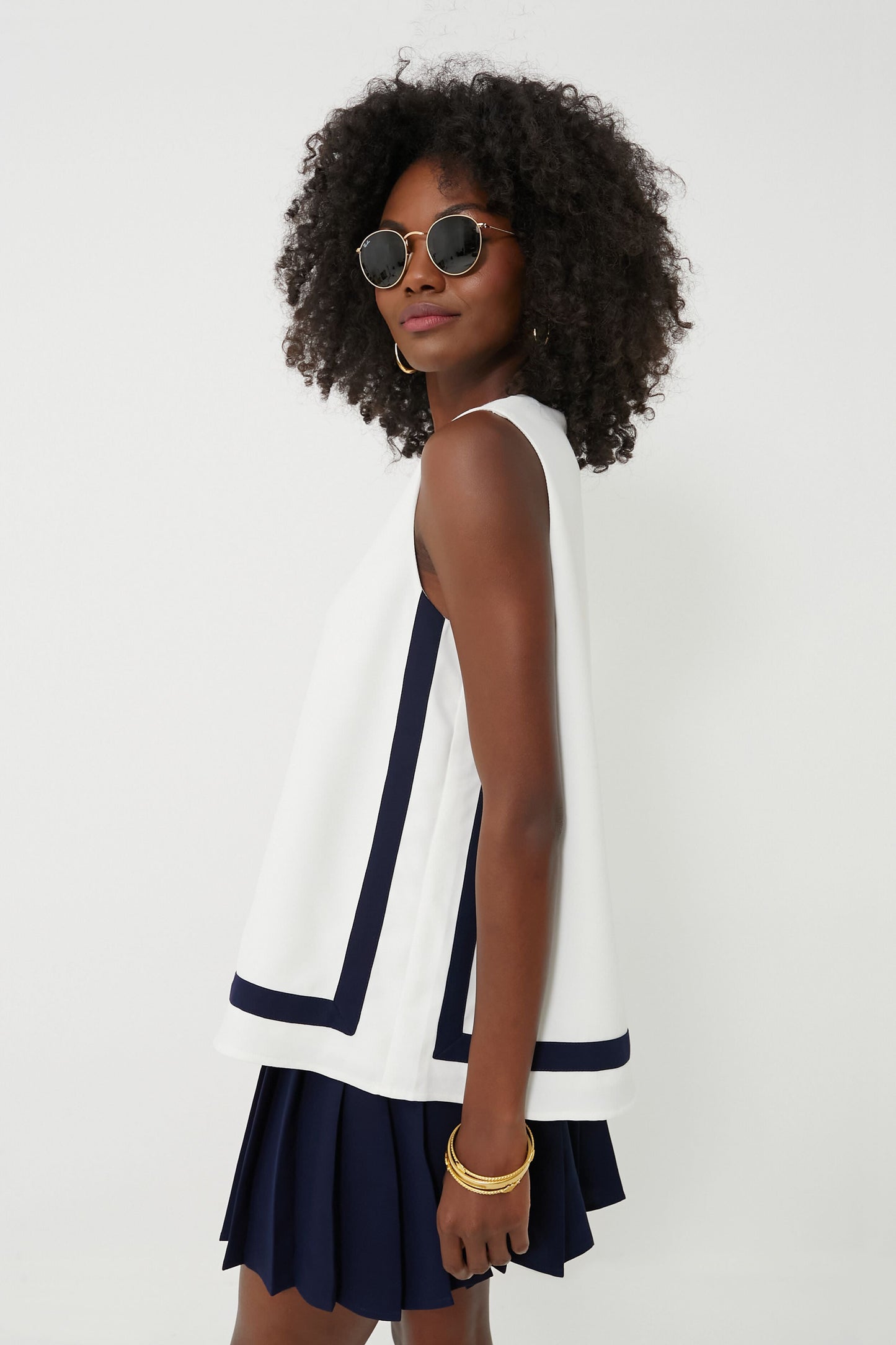 Navy Stripe Tyler Top