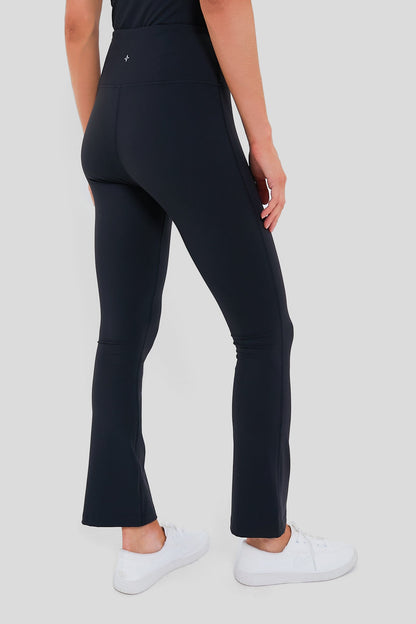 Black High Rise Compression Spandex Millie Yoga Pant