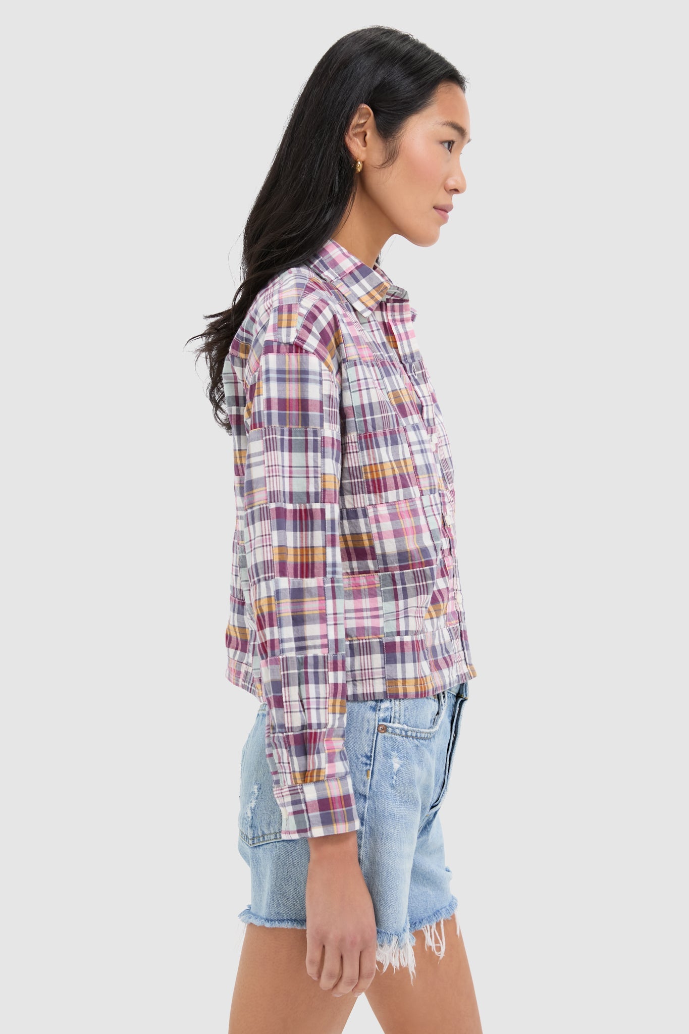 Faded Prep Patchwork Jasper Button Down