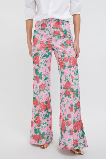 Rose Morgan Taffeta Trousers