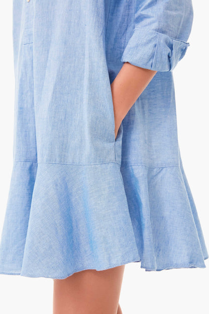 Chambray Callahan Shirt Dress