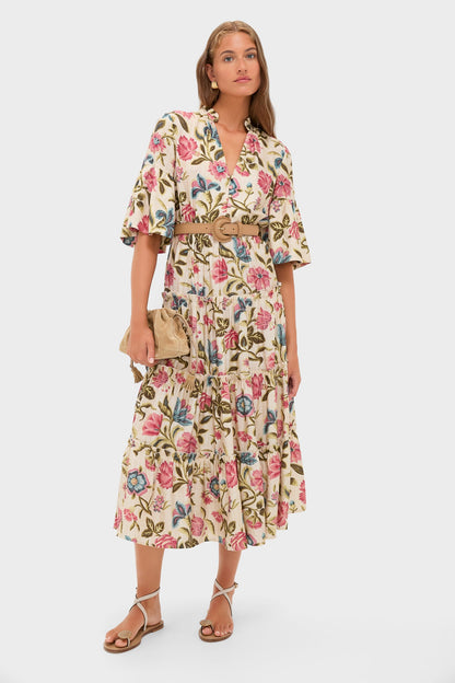 Dianthus Floral Jenna Dress
