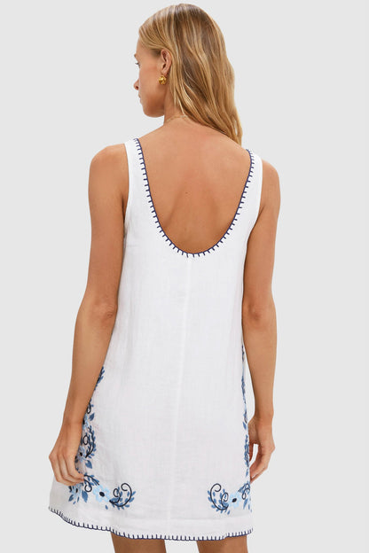 Indigo Blossom Sara Dress