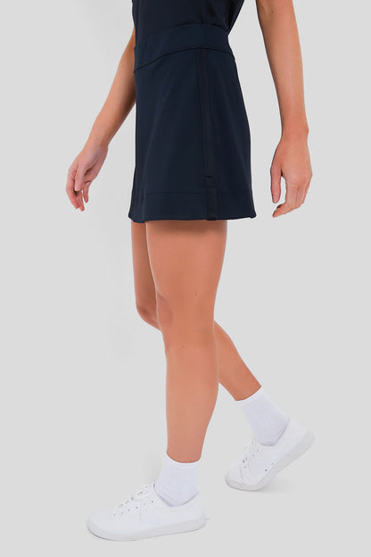 Cypress Toile 14 Inch Performance Stretch Woven Elena Tennis Skirt