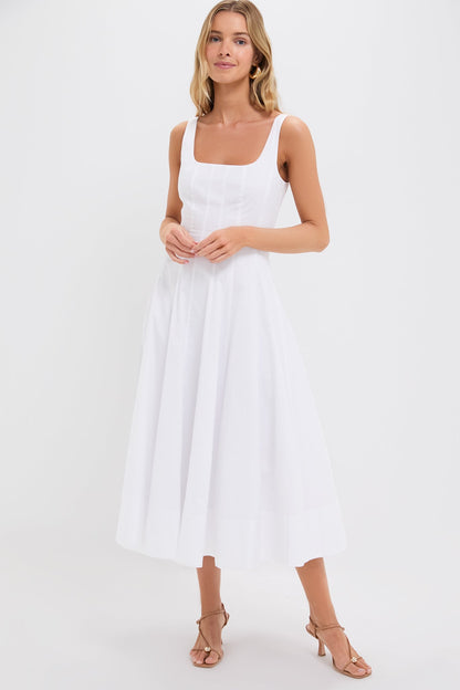 White Wells Dress