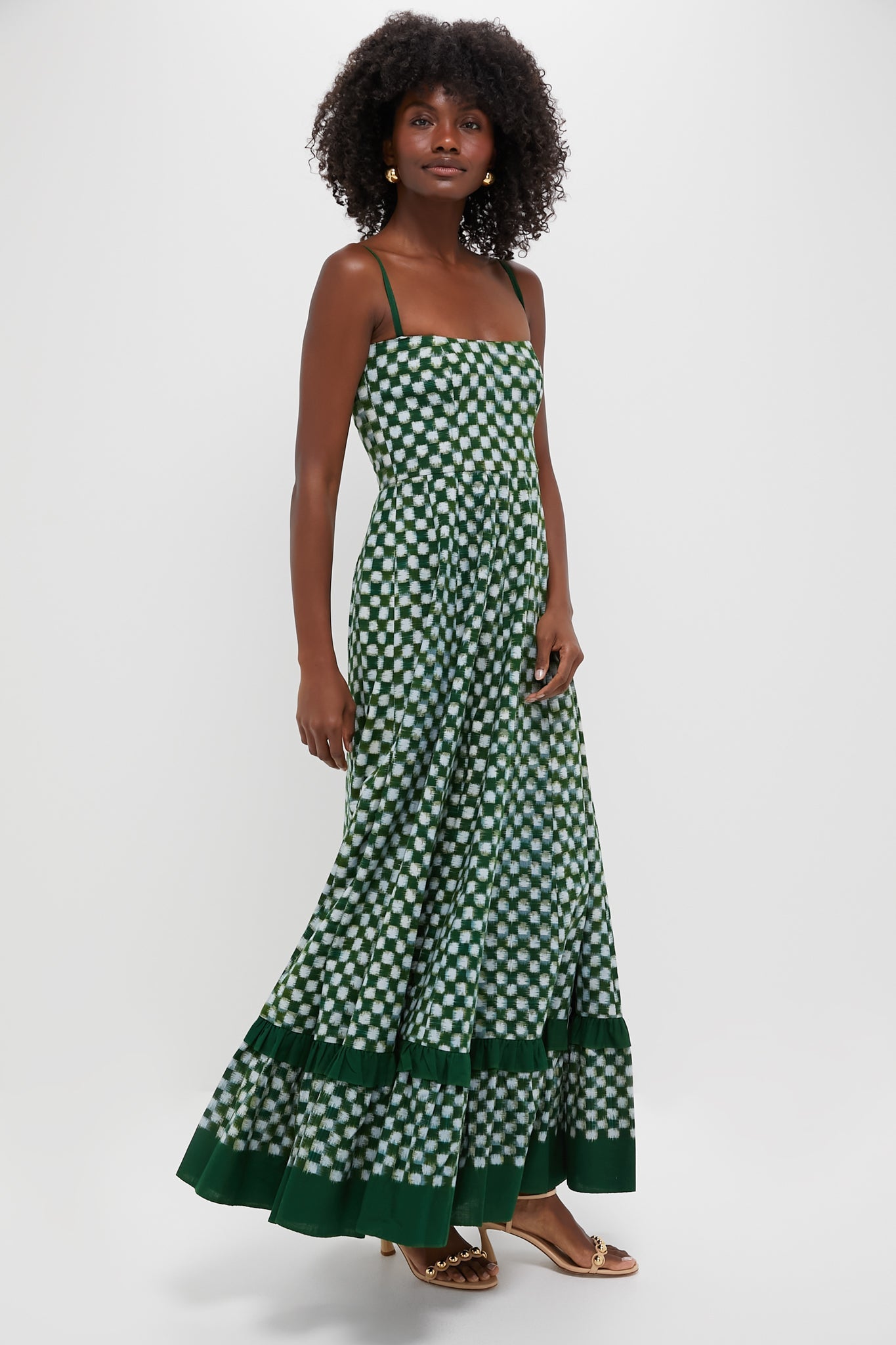 Green Checkmate Dress