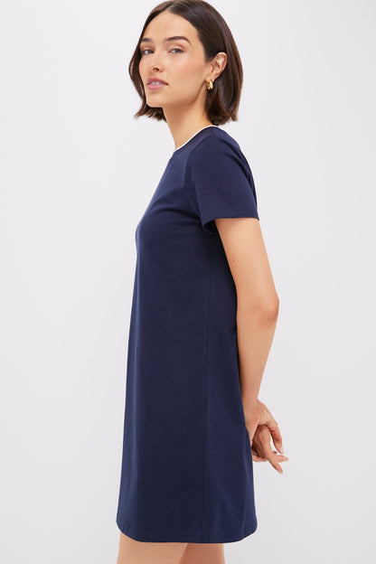Navy Aimee Mini Dress
