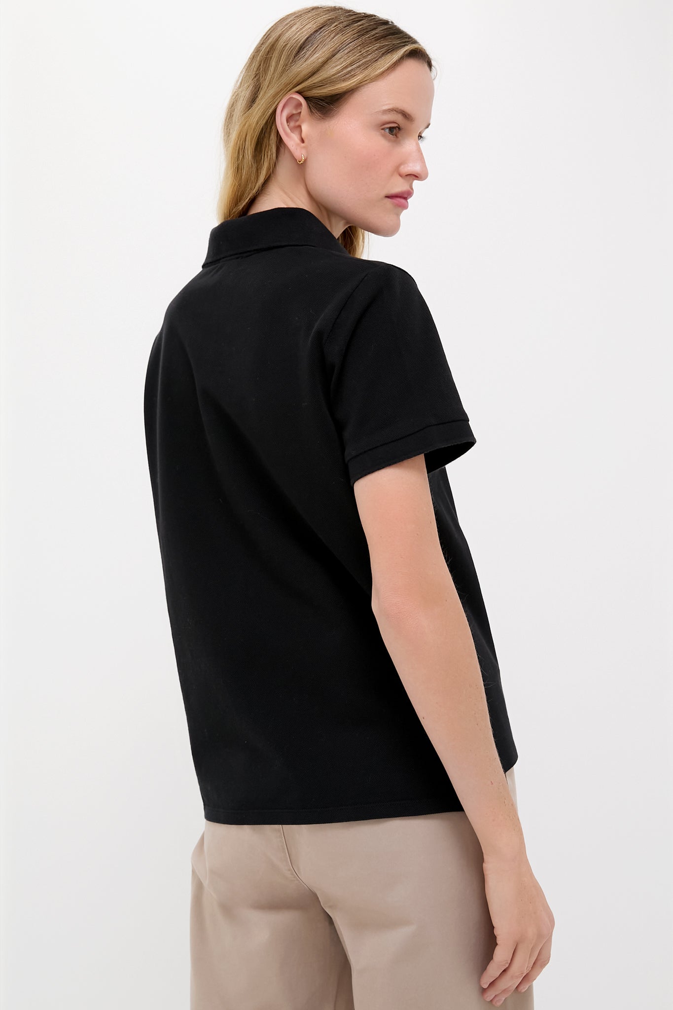 Black Pique Pique Murray Classic Polo