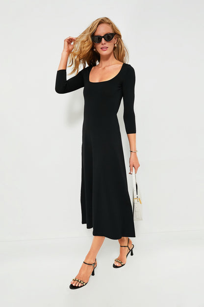 Black Douvres Dress