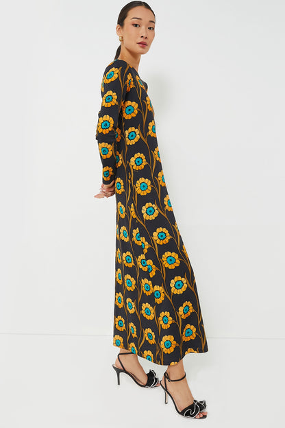 Daisychain Long Sleeve Swing Dress