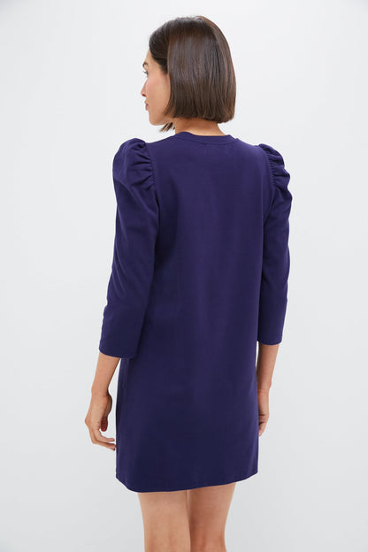 Navy Vesty Mini Dress