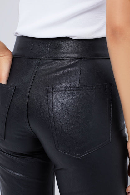 Black Vegan Leather Brighton