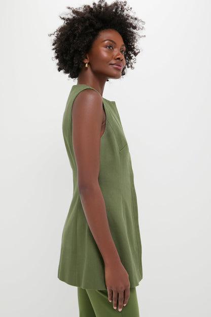 Green Rhoda Tunic Top