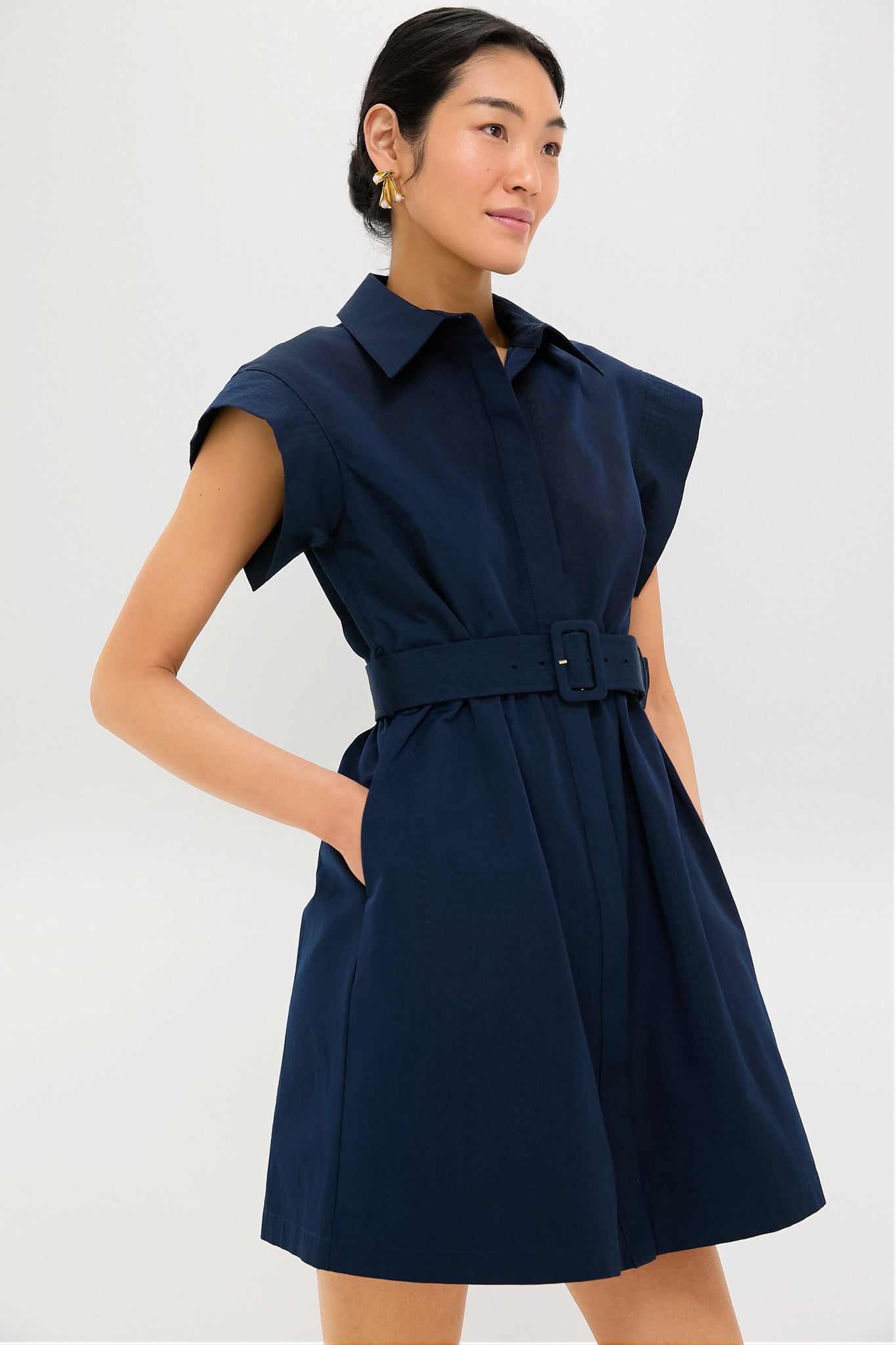 Navy Mini Chloe Dress
