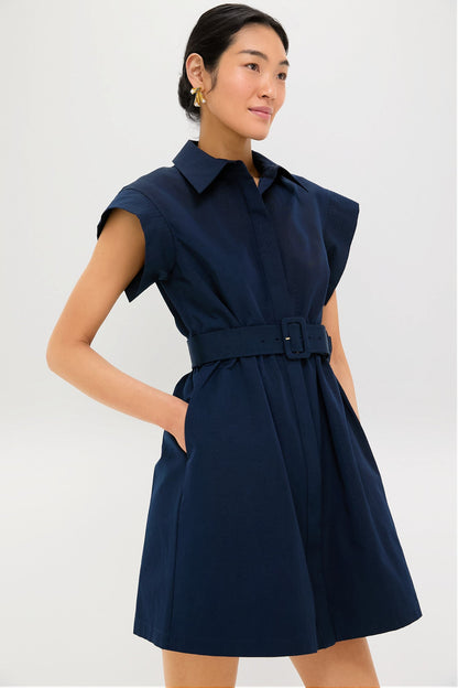 Navy Mini Chloe Dress