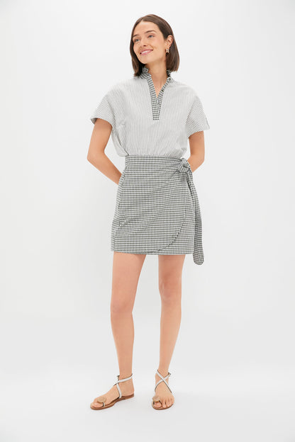 Green Gingham Frida Dress