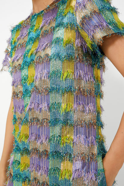 Jacquard Pharaoh Swing Dress