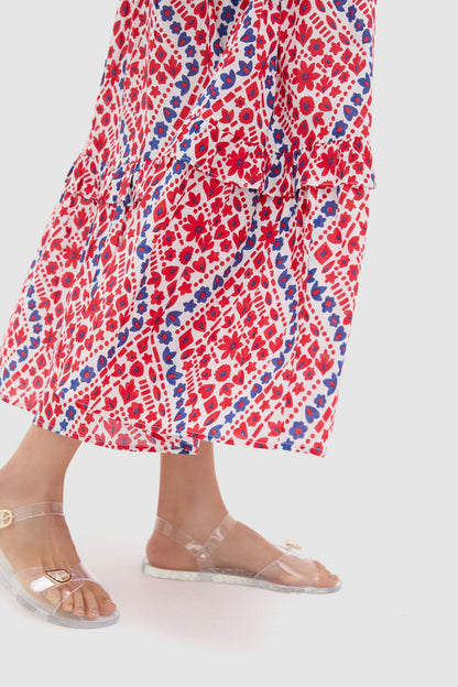 Poppy Iris Dress