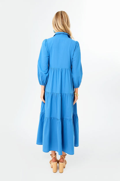 Cyprus Blue Mabel Maxi Dress
