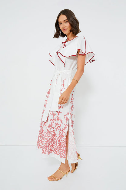 Strawberry Leaves Daisy Dress