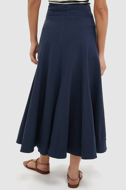 Navy Brynn Skirt