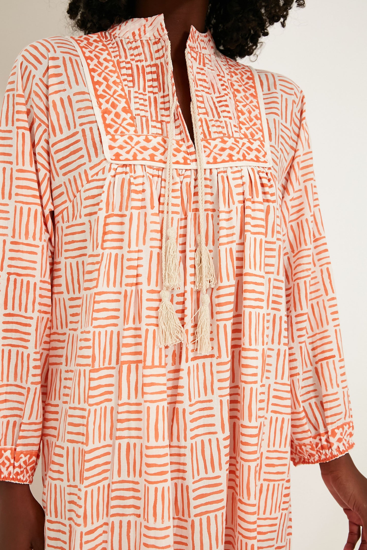 Coral Endless Summer Kaftan