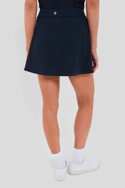 Cypress Toile 14 Inch Performance Stretch Woven Elena Tennis Skirt