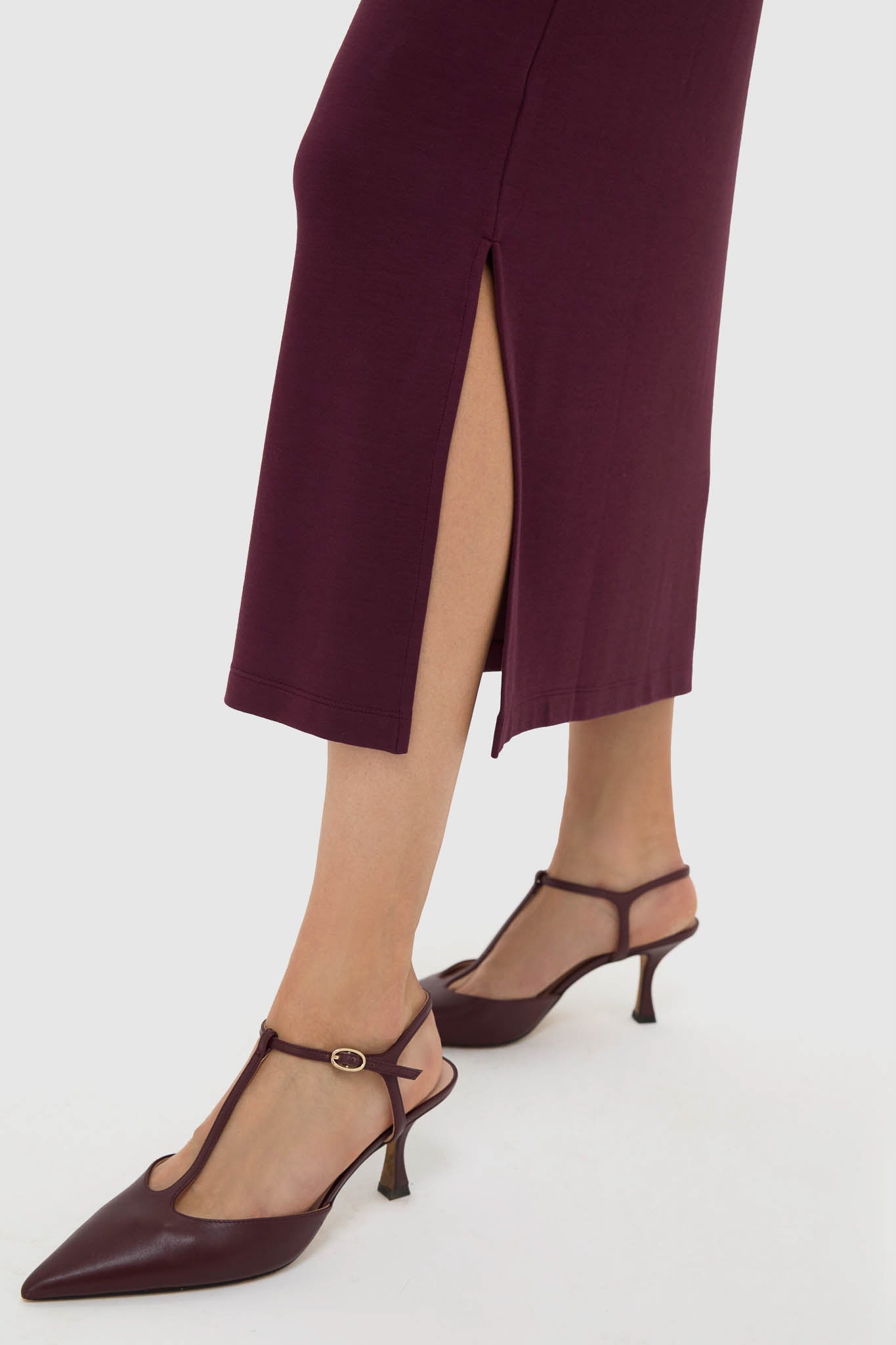 Winetasting Side Tie Elspeth Maxi Dress