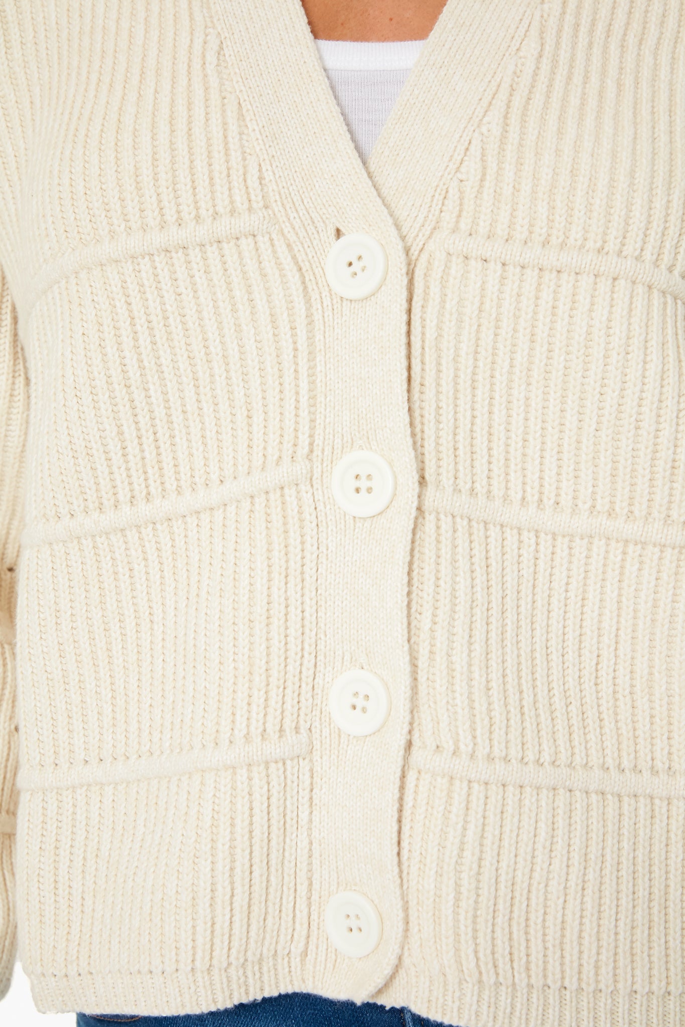 Sandshell Ana Stitch Cardigan