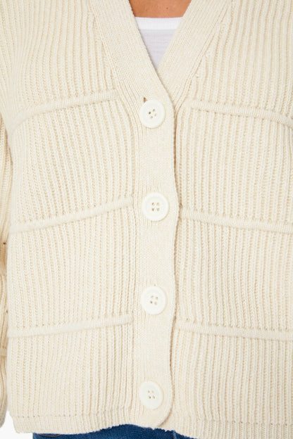 Sandshell Ana Stitch Cardigan