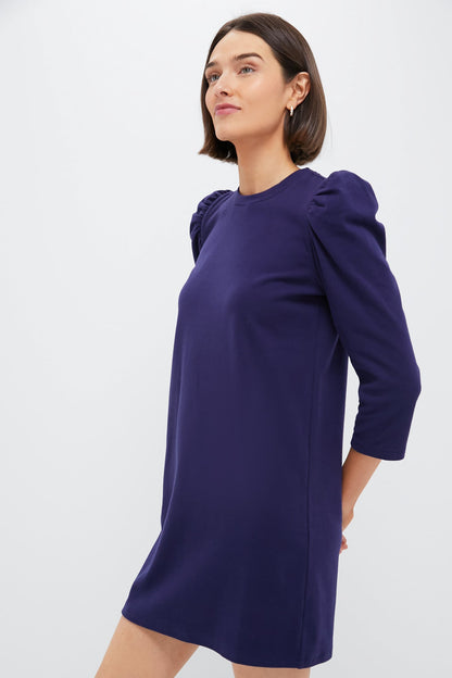 Navy Vesty Mini Dress
