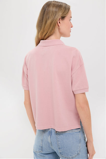 Pink Pique Holmes Boyfriend Polo