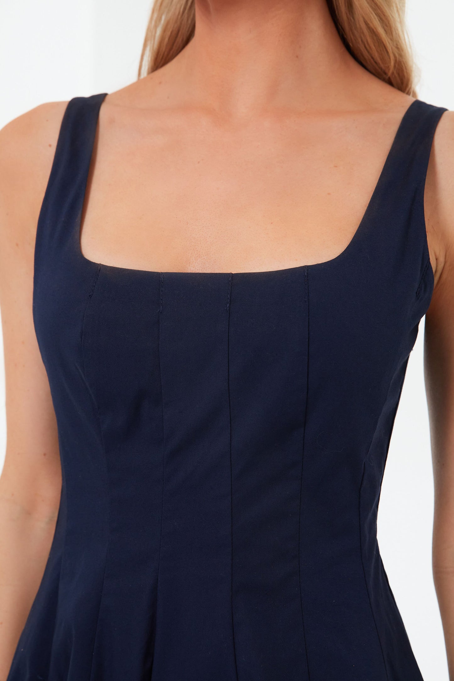 Navy Mini Wells Dress
