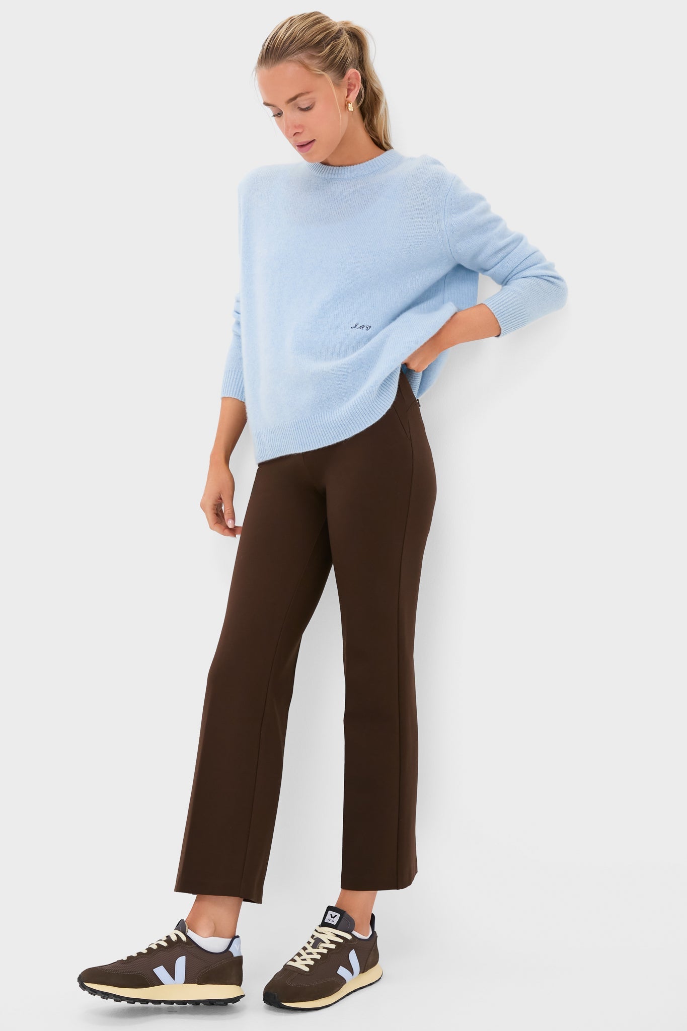 Chocolate Brown 28 Inch Compression September Pant