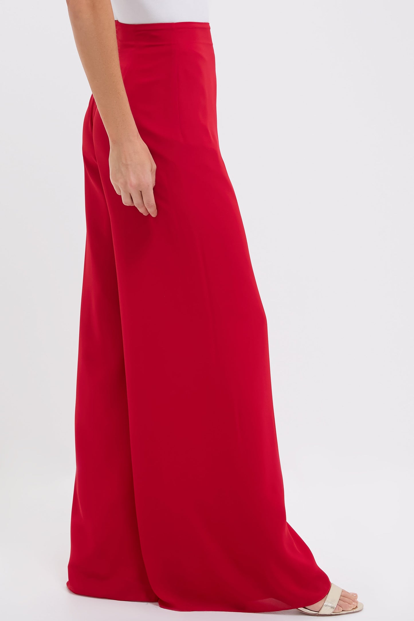 Coral Red Kali Pants