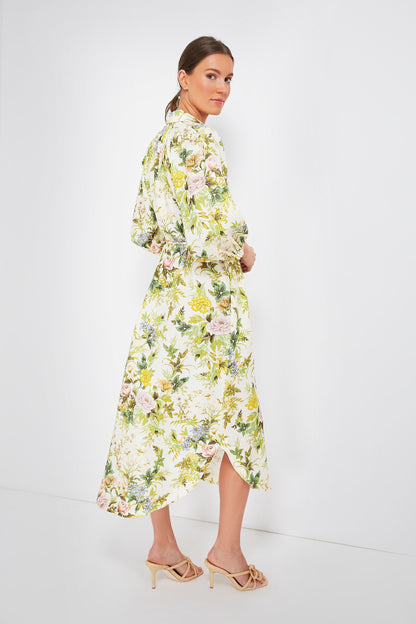 Multi Eden Midi Dress