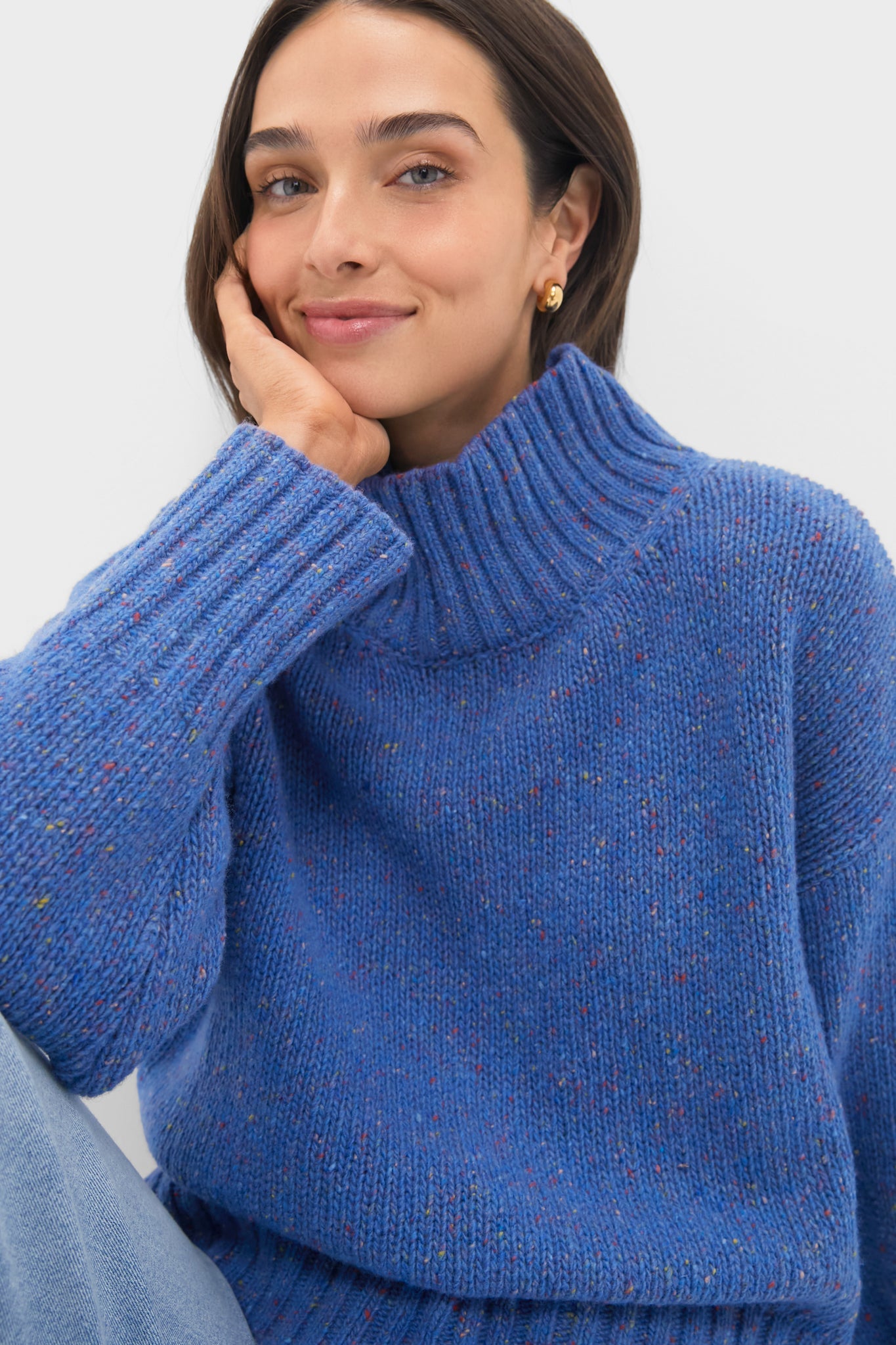 Marina Paige Polo Neck Sweater