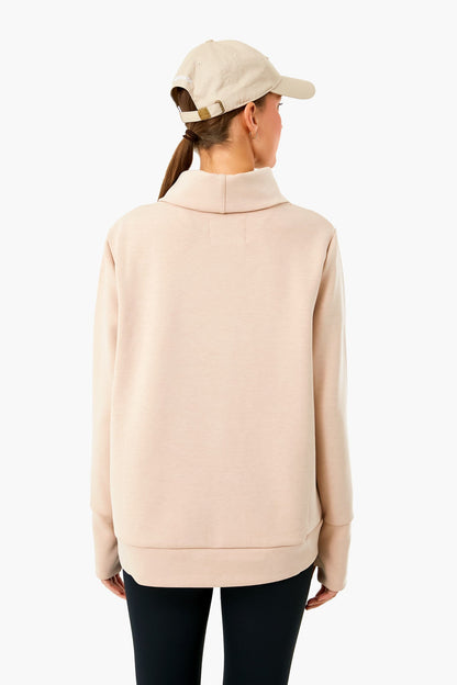 Heather Camel Everyday Pullover