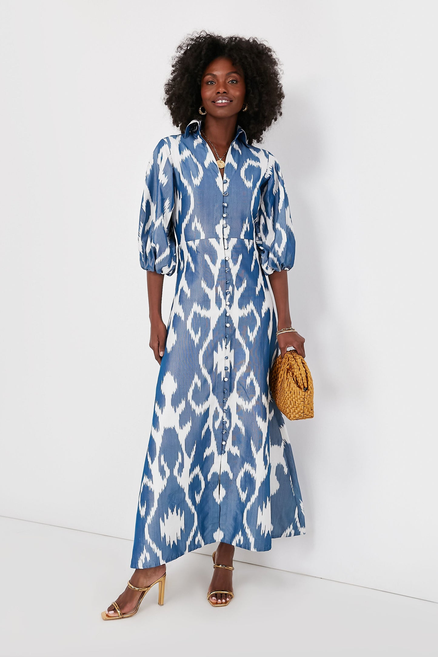 Blue Jodhpur Dress
